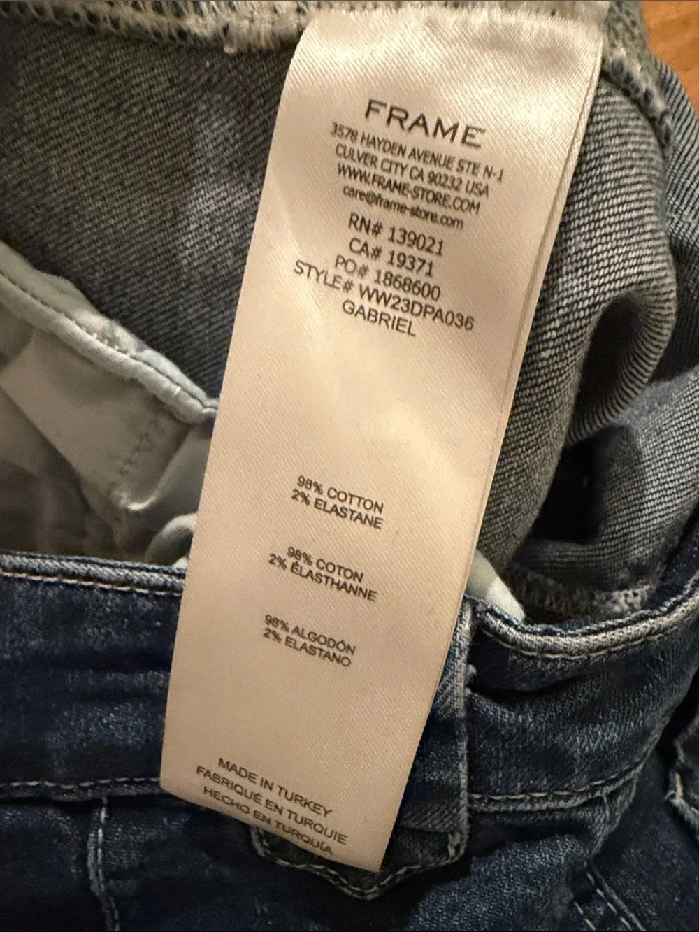 Frame Jeans - Picture 7 of 7